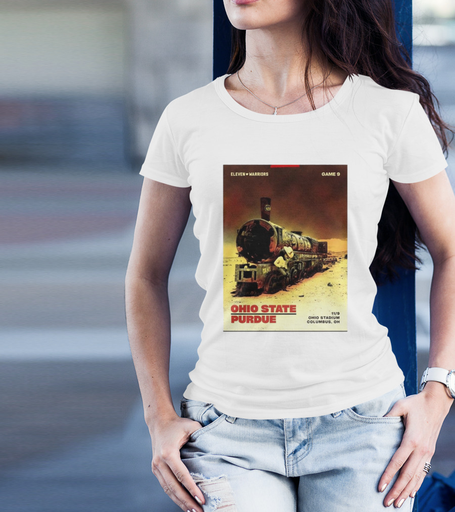 Eleven Warriors Game 9 Ohio State Vs Purdue 11/9 Ohio Stadium Columbus OH T-Shirt