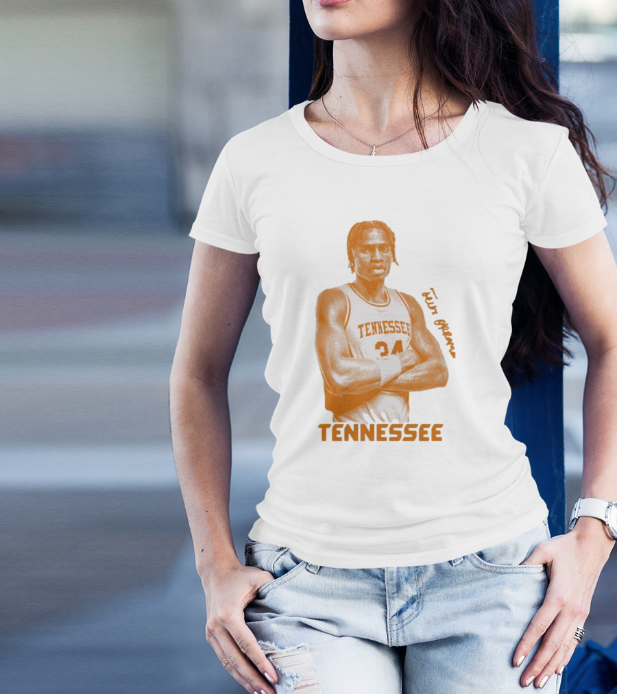 Felix Okpara Tennessee 34 Volunteers Basketball T-Shirt