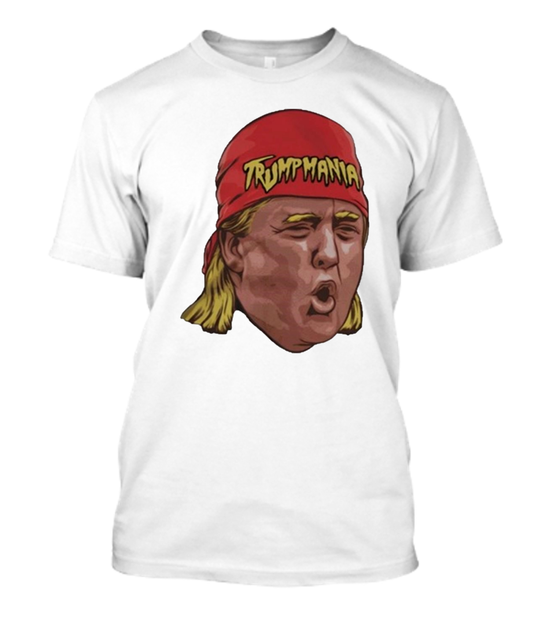 Trumpmania Wrestling Headband Hulk Hogan T-Shirt