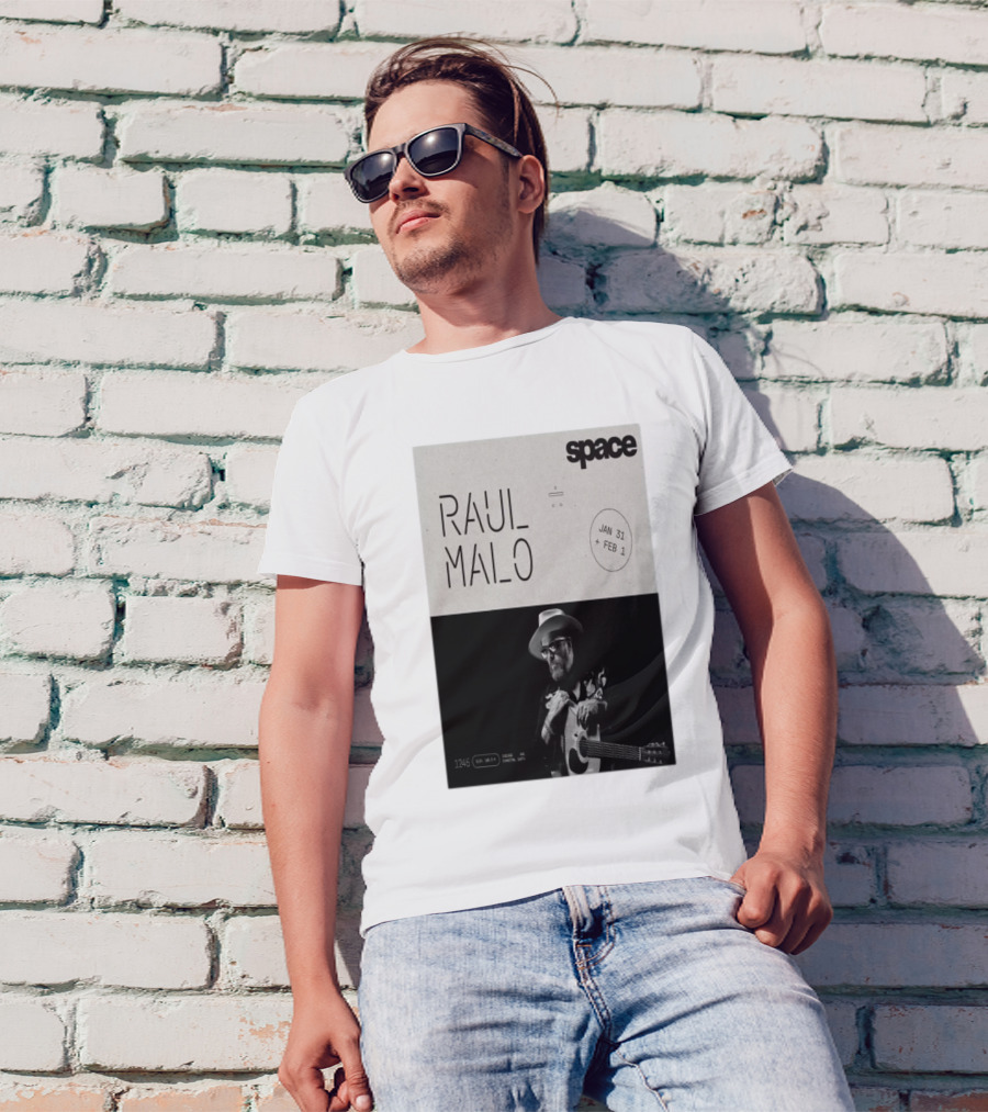 RAUL MALO At SPACE Jan 31-Feb 1 1245 Chicago Avenue Evanston 2025 T-Shirt