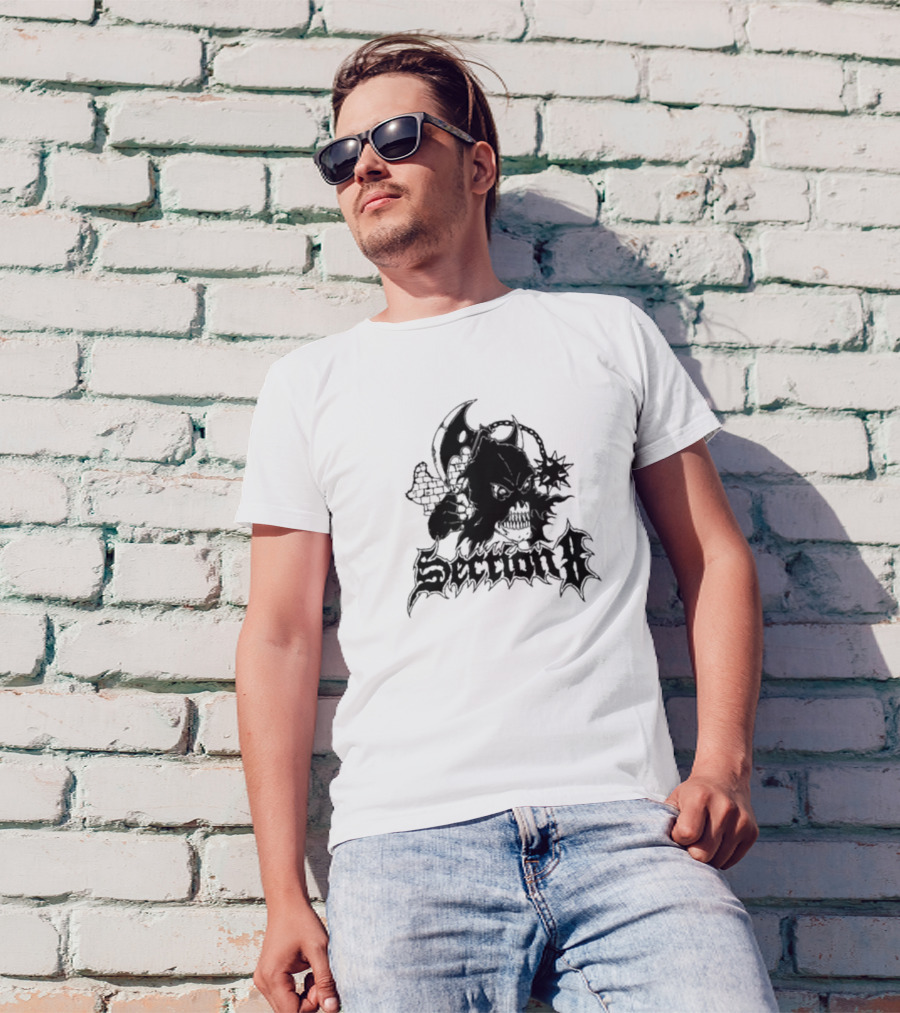 Section8la Store Executor Gothic Warrior T-Shirt
