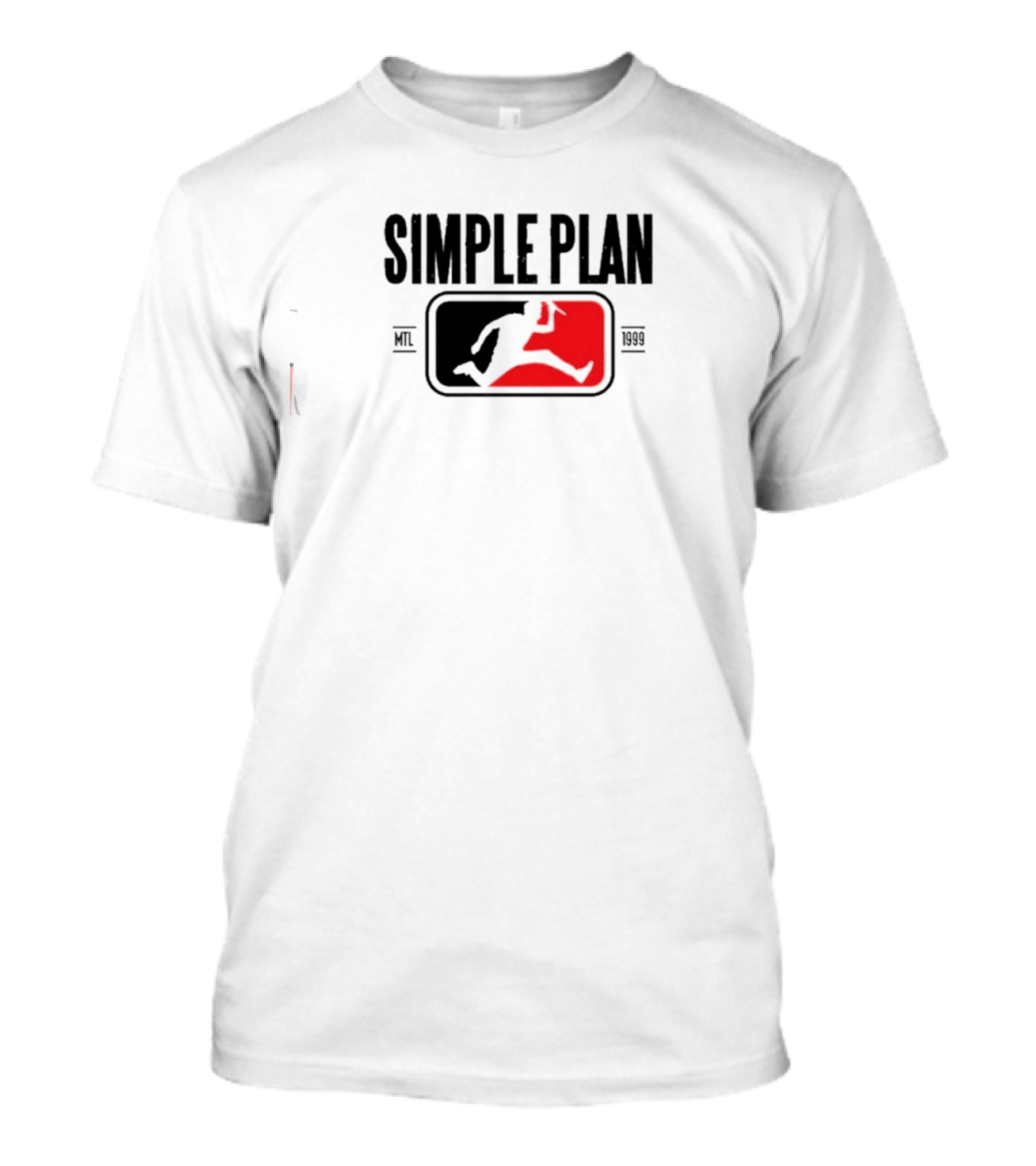 Simple Plan MTL 1999 Sp Style Logo Raglan T-Shirt