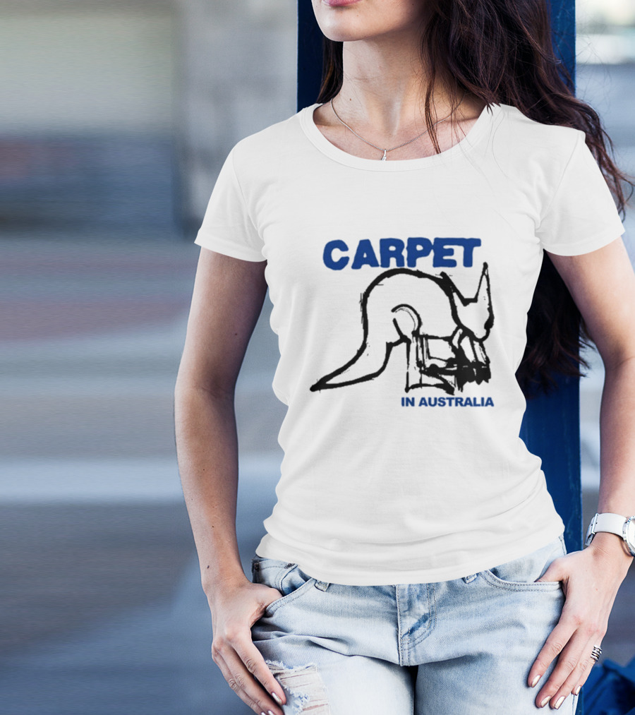 CARPET Kangaroo Sketch In Australia T-Shirt
