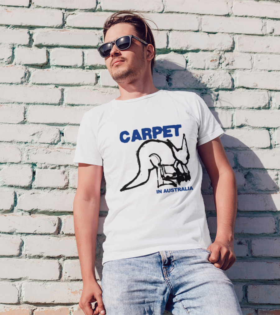 CARPET Kangaroo Sketch In Australia T-Shirt