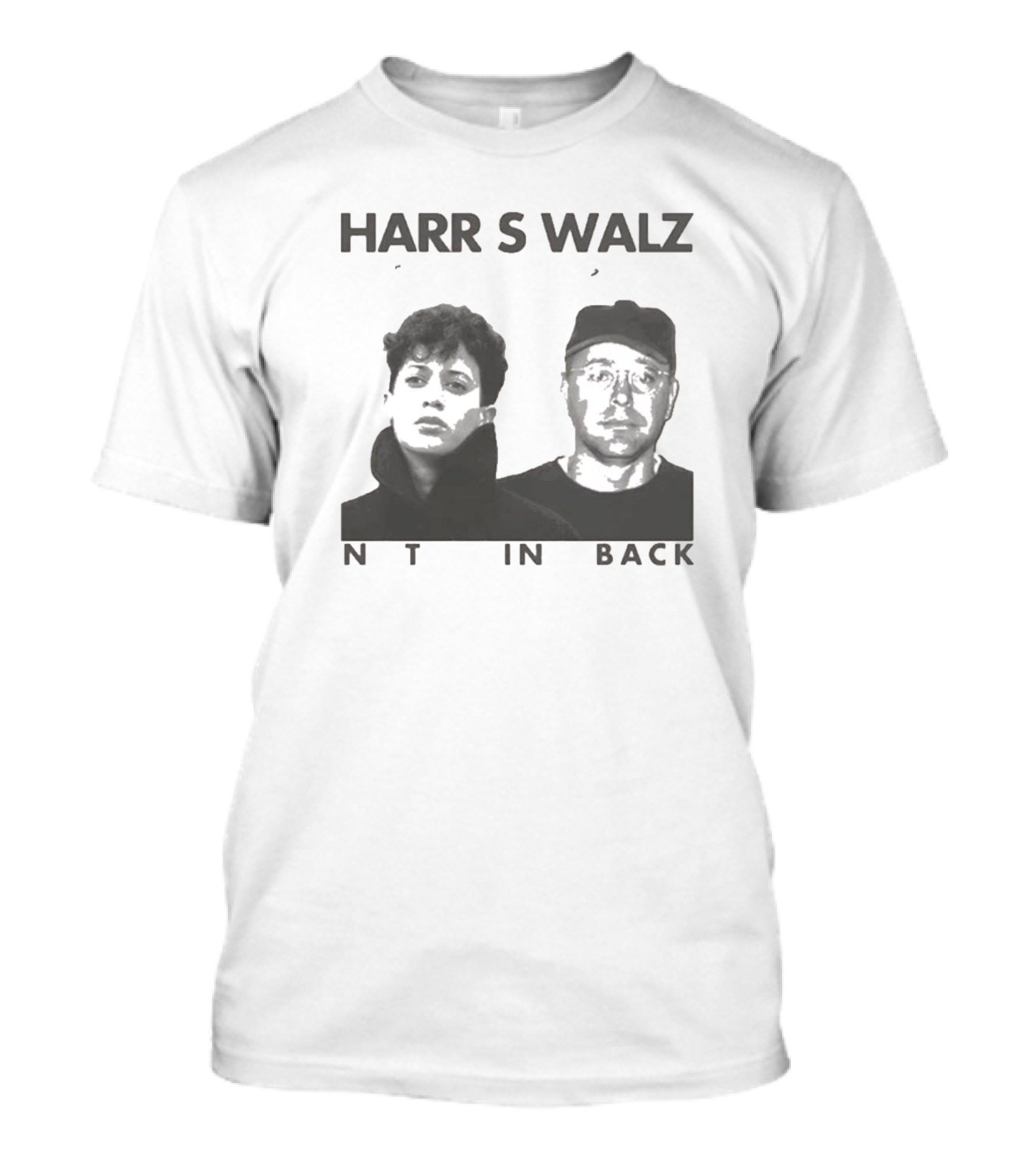 Harris Walz 80s Retro Photo Not Coming Back T-Shirt