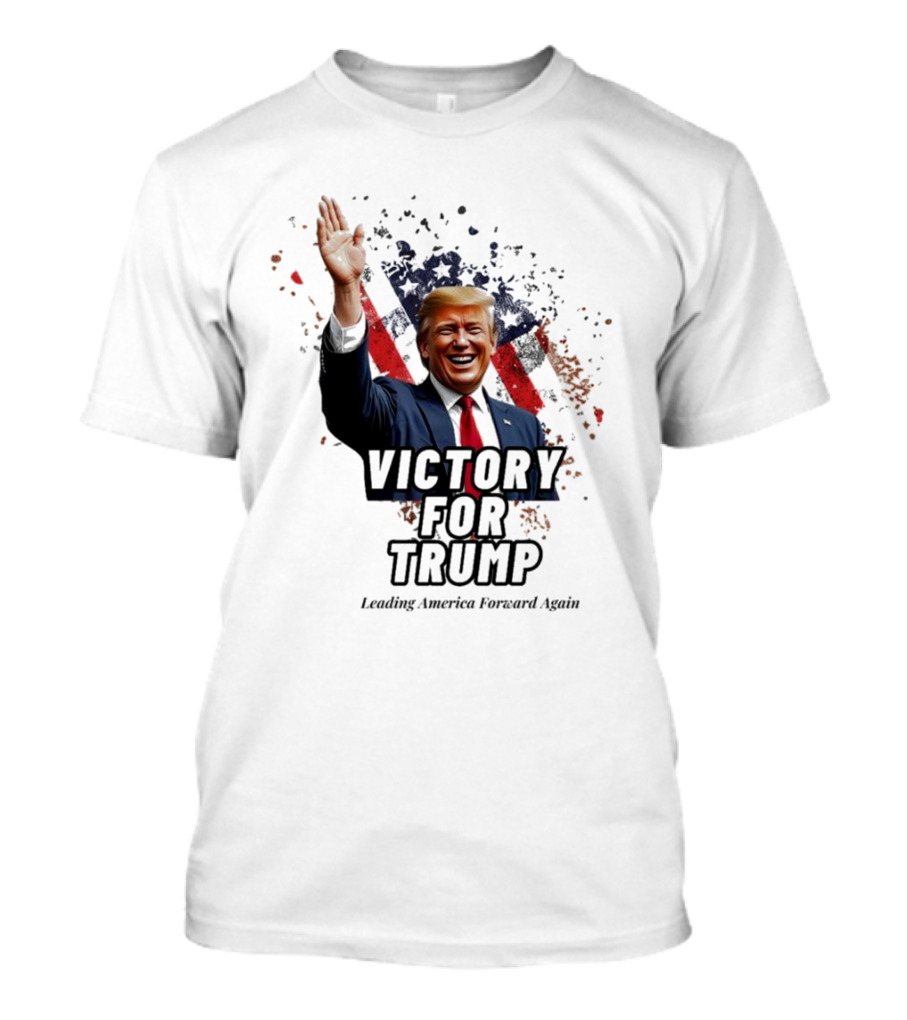VICTORY FOR TRUMP Leading America Forward Again T-Shirt