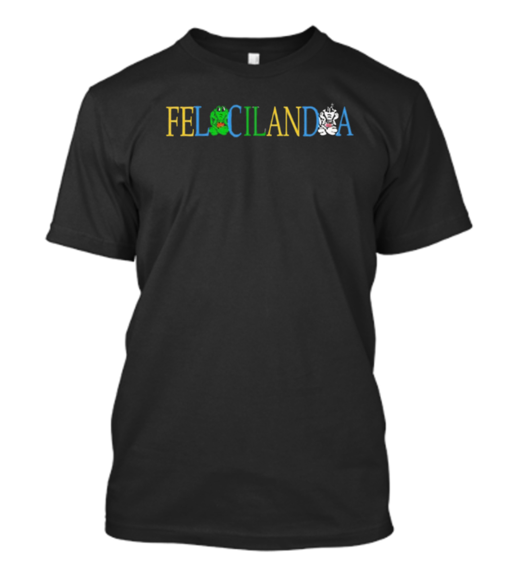 Alvaro Diaz Felicilandia 3 Year Anniversary 2024 Frog And Zebra Characters T-Shirt