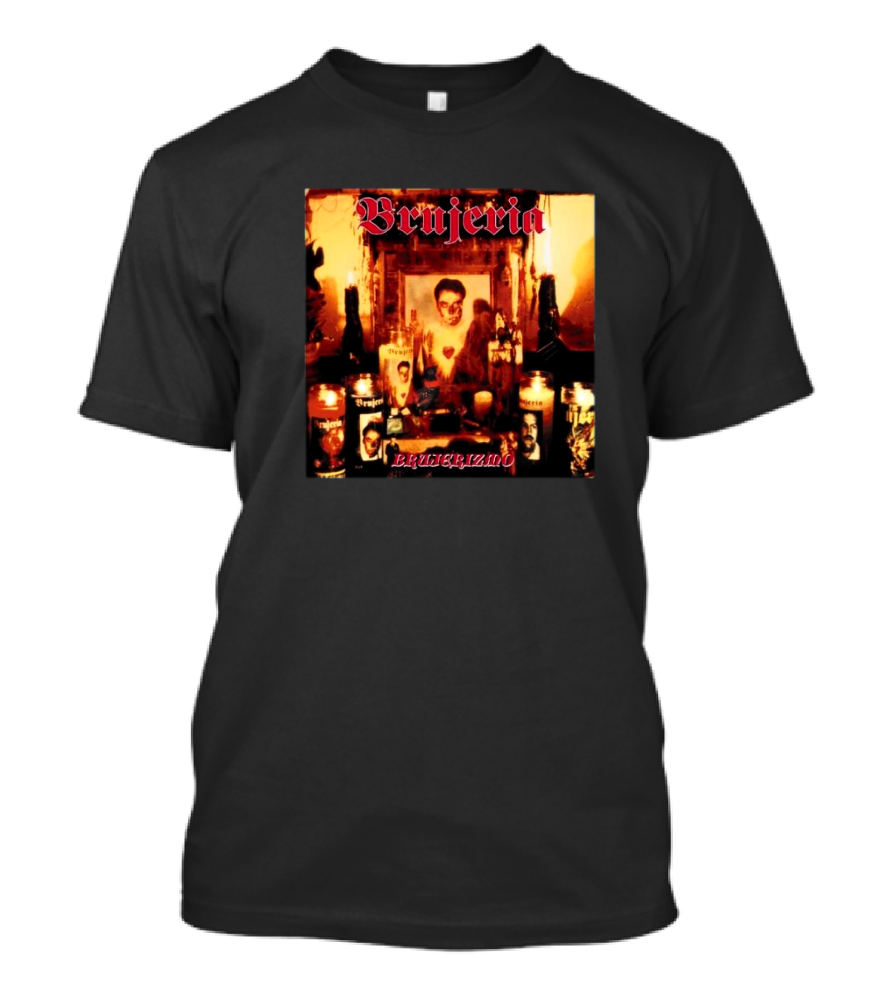 Brujeria Brujerizmo Candle Altar Artwork 29th November T-Shirt