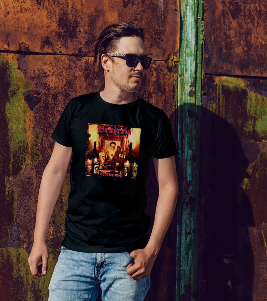 Brujeria Brujerizmo Candle Altar Artwork 29th November T-Shirt