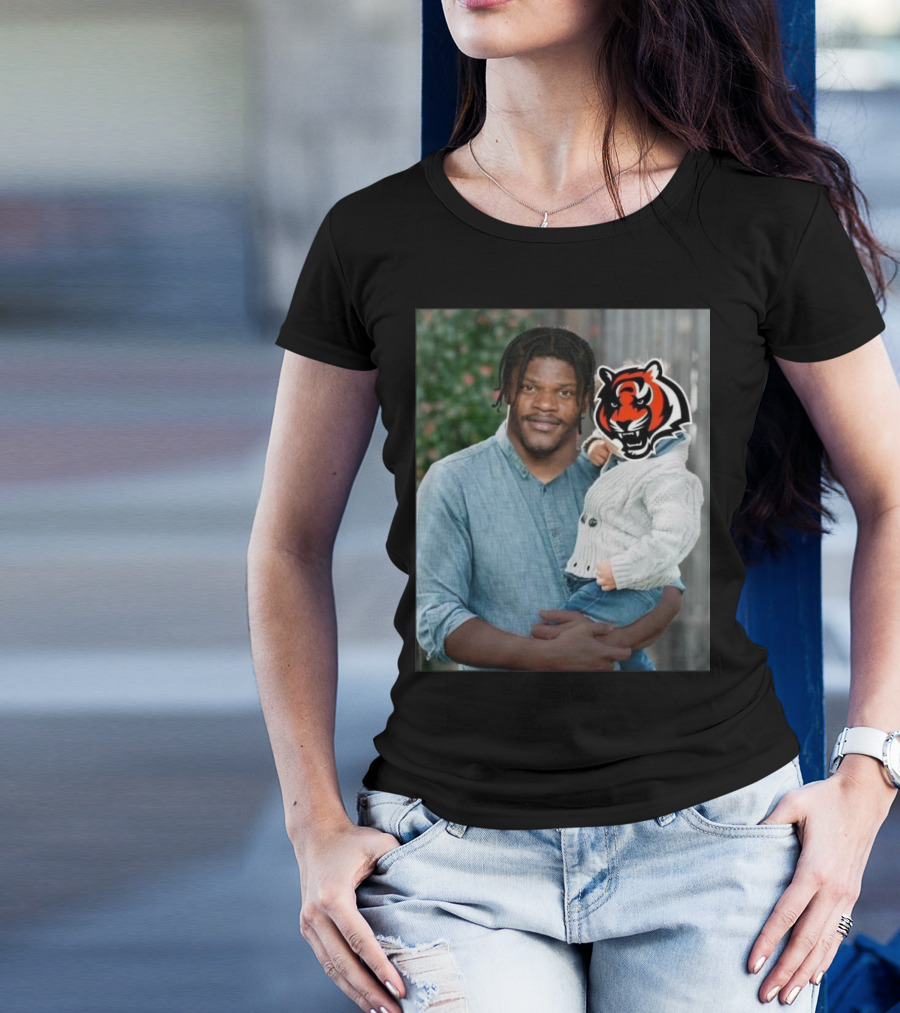 Baltimore Ravens Lamar Jackson 10-1 Against Cincinnati Bengals Meme T-Shirt