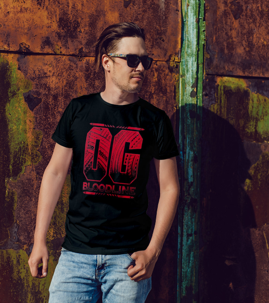 OG Bloodline WWE 2024 Tribal T-Shirt