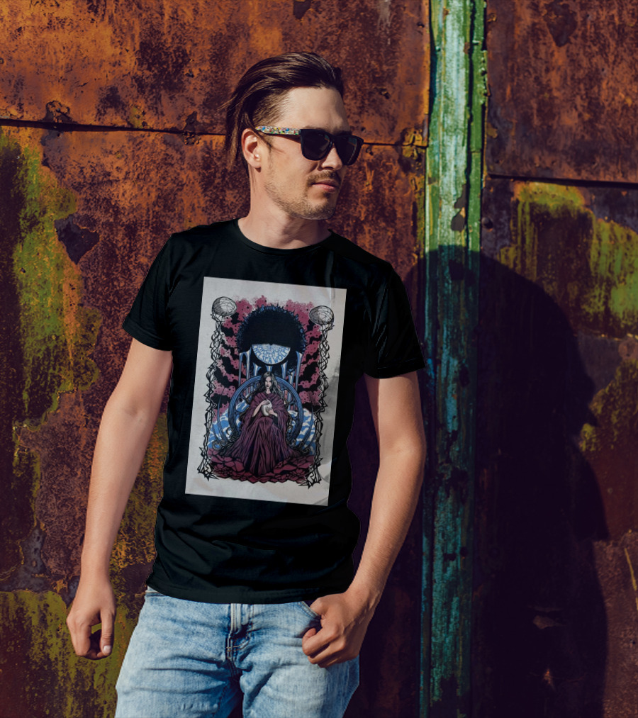 Chelsea Wolfe Amplifest Nov 11 2024 Hard Club Porto Portugal Mystical Gothic T-Shirt