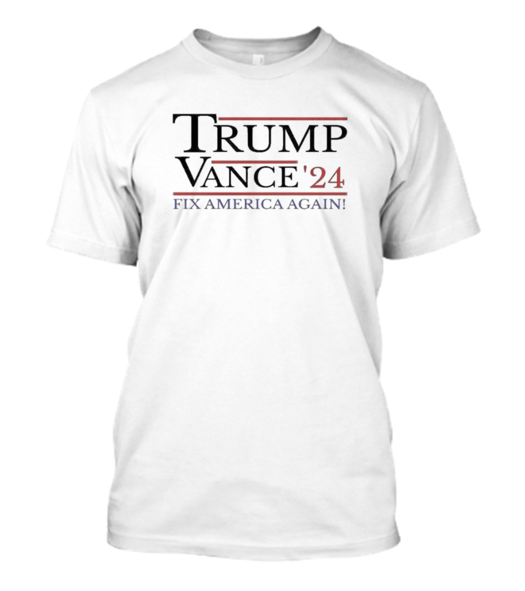 Trump Vance '24 Fix America Again T-Shirt
