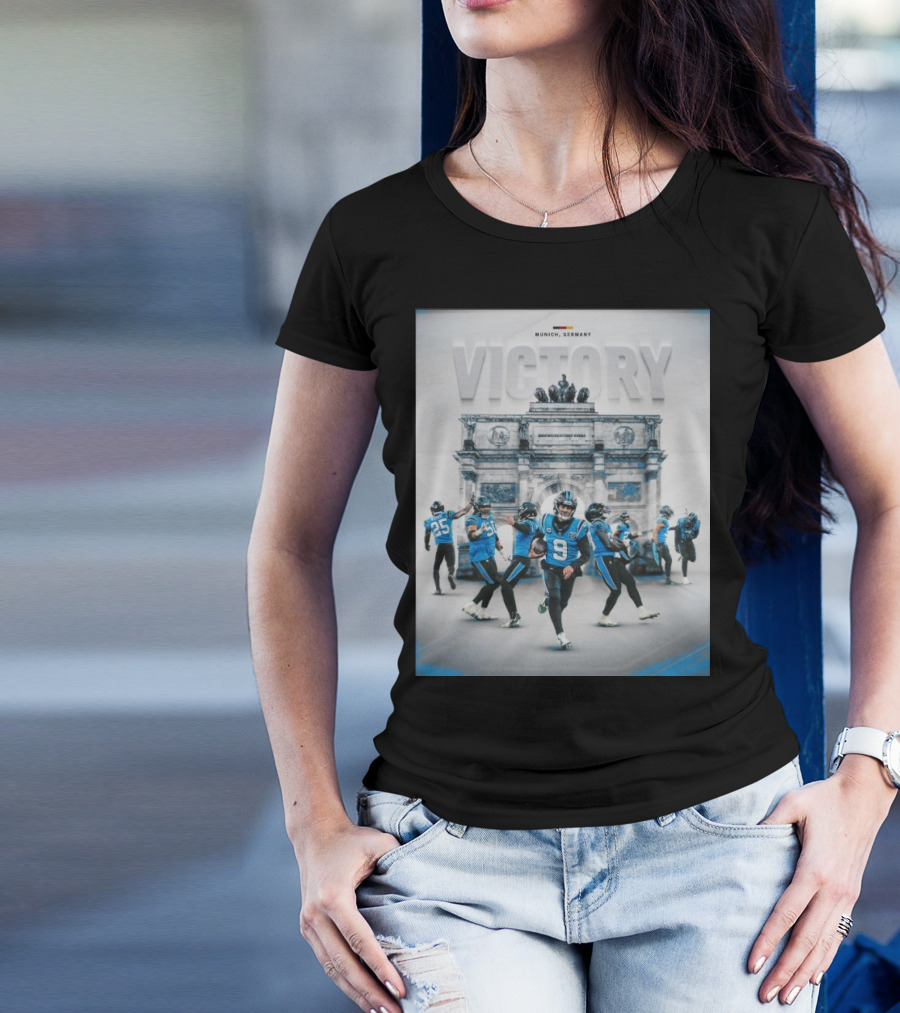 Carolina Panthers Victory Munich Germany Dem Bayerischen Heere T-Shirt