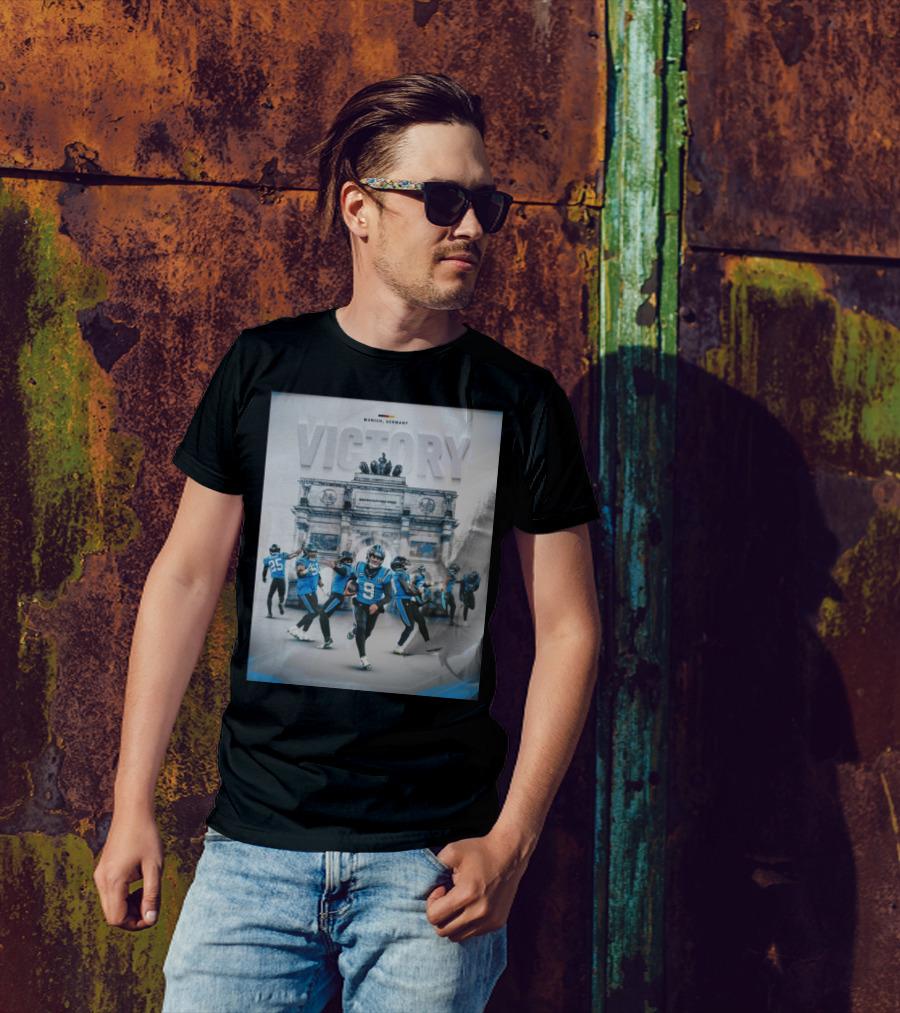 Carolina Panthers Victory Munich Germany Dem Bayerischen Heere T-Shirt