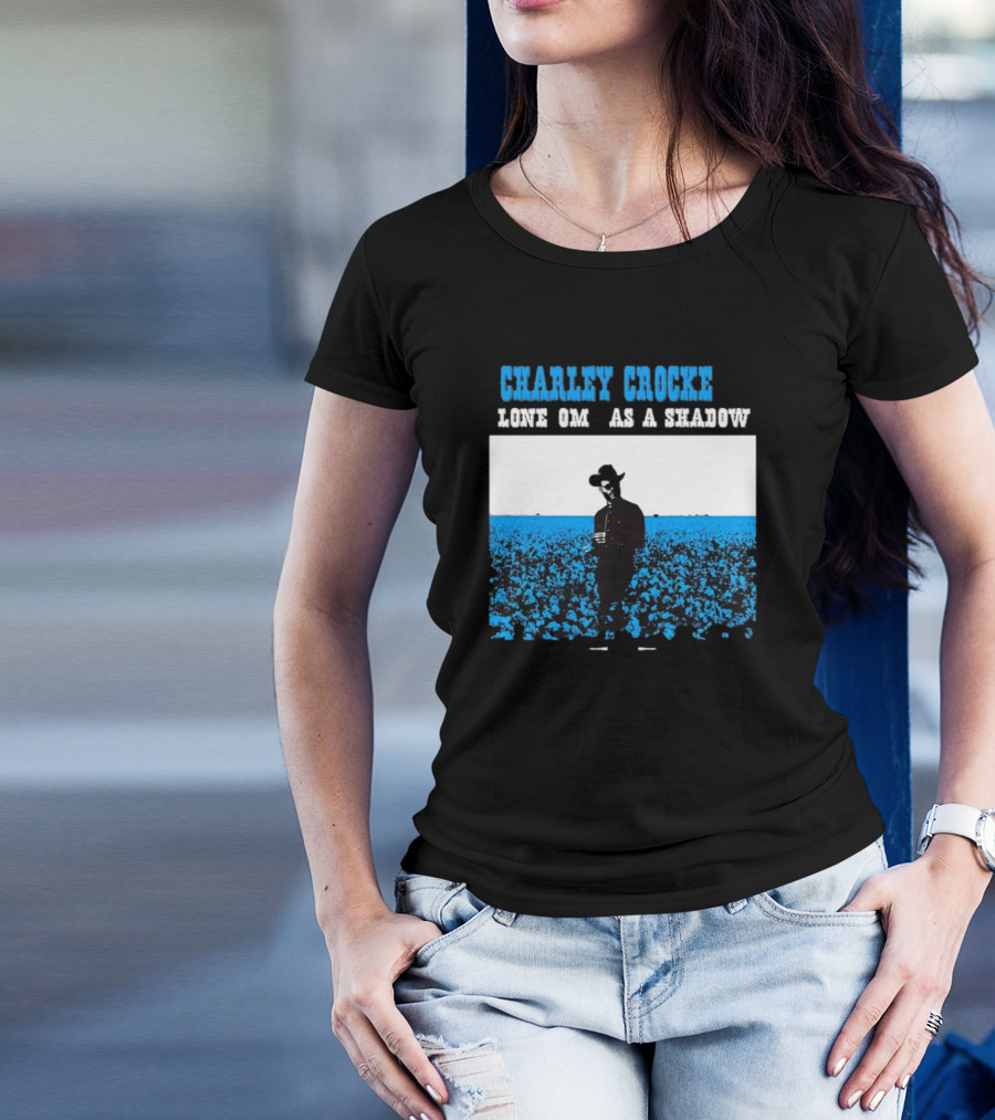 Charley Crockett Lone Om As A Shadow T-Shirt