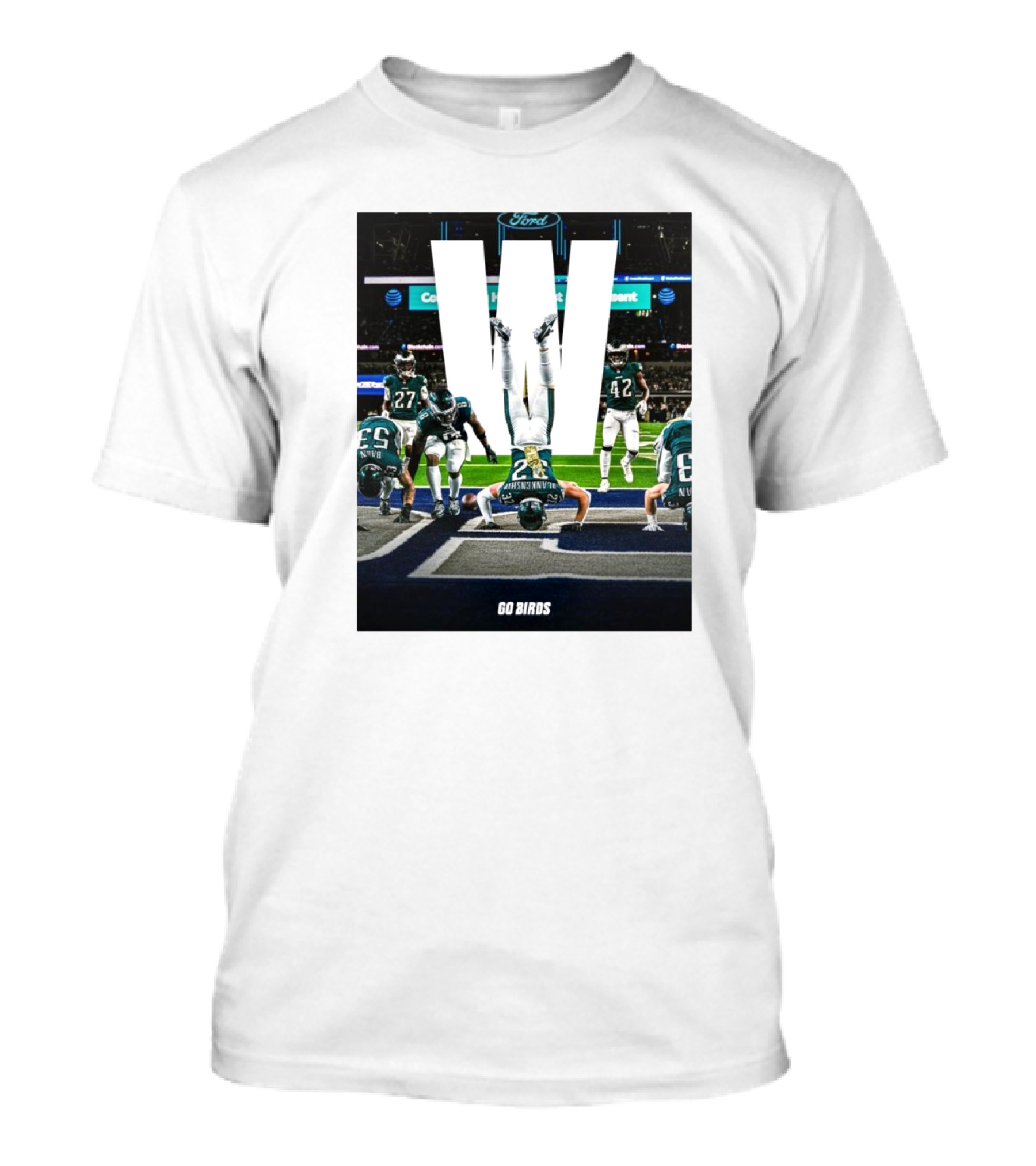 Philadelphia Eagles Giddy Up Headstand Celly W Go Birds T-Shirt