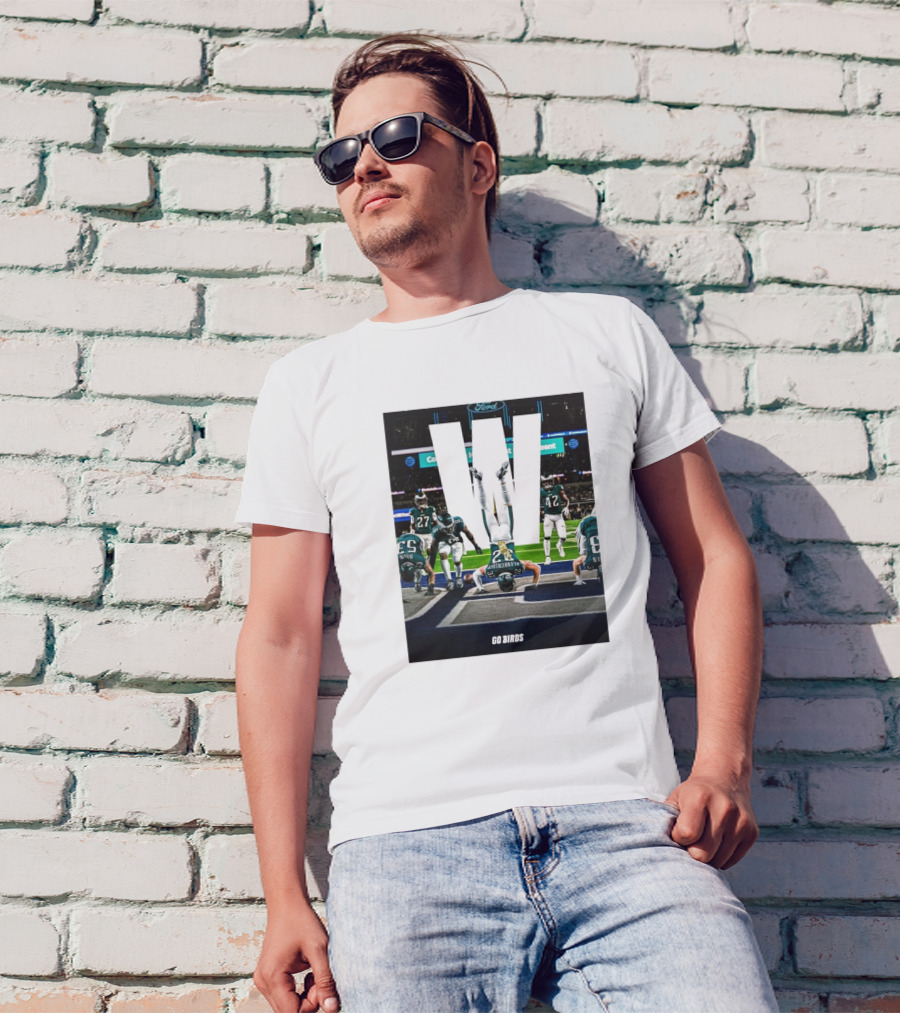 Philadelphia Eagles Giddy Up Headstand Celly W Go Birds T-Shirt