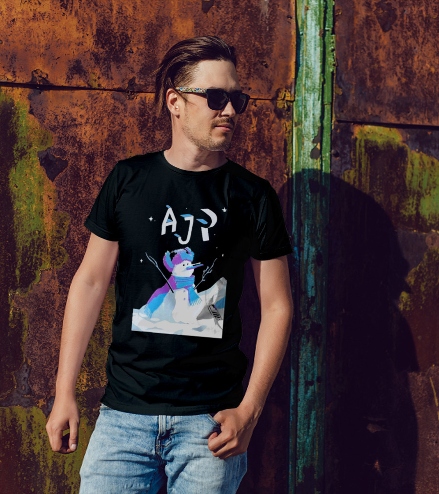 AJR Brothers Snowman Winter T-Shirt