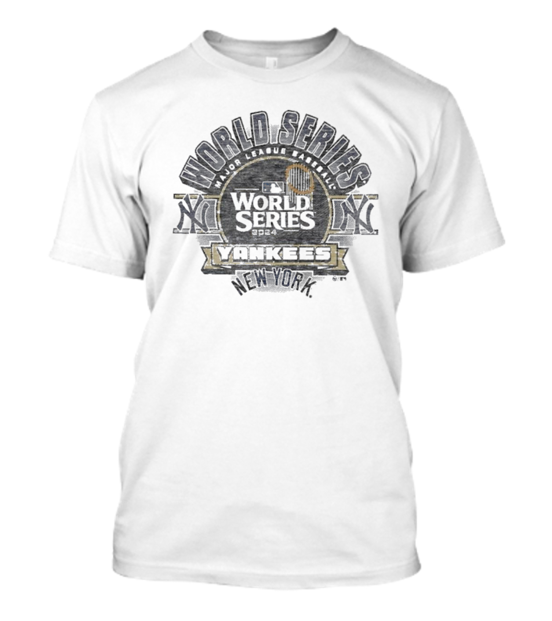 New York Yankees World Series 2024 Major League Baseball Vintage Franklin T-Shirt