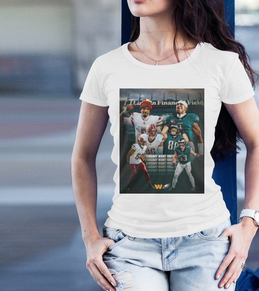 Thursday Night Football Philadelphia Eagles Vs Washington Commanders Lincoln Financial Field FlyEaglesFly T-Shirt