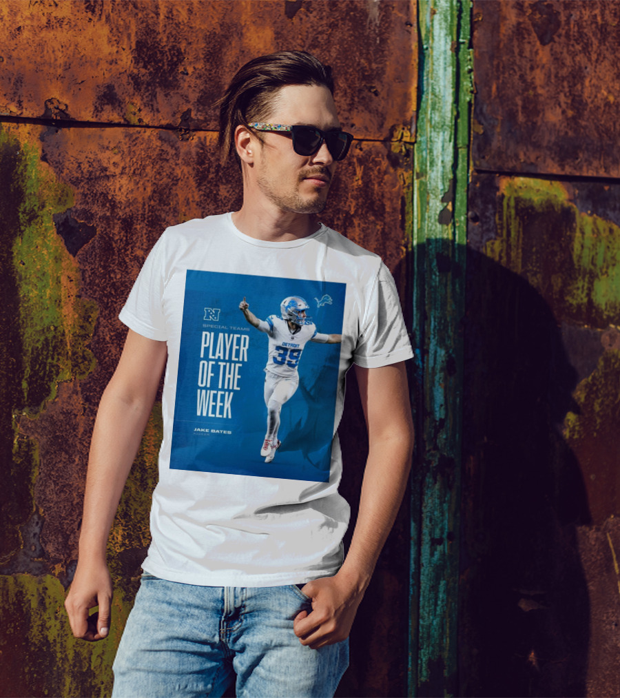 Jake Bates Detroit Lions Special Teams Player Of The Week T-Shirt