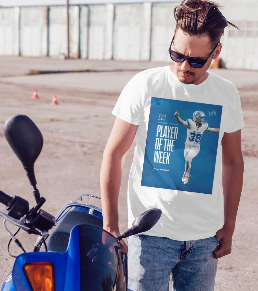 Jake Bates Detroit Lions Special Teams Player Of The Week T-Shirt