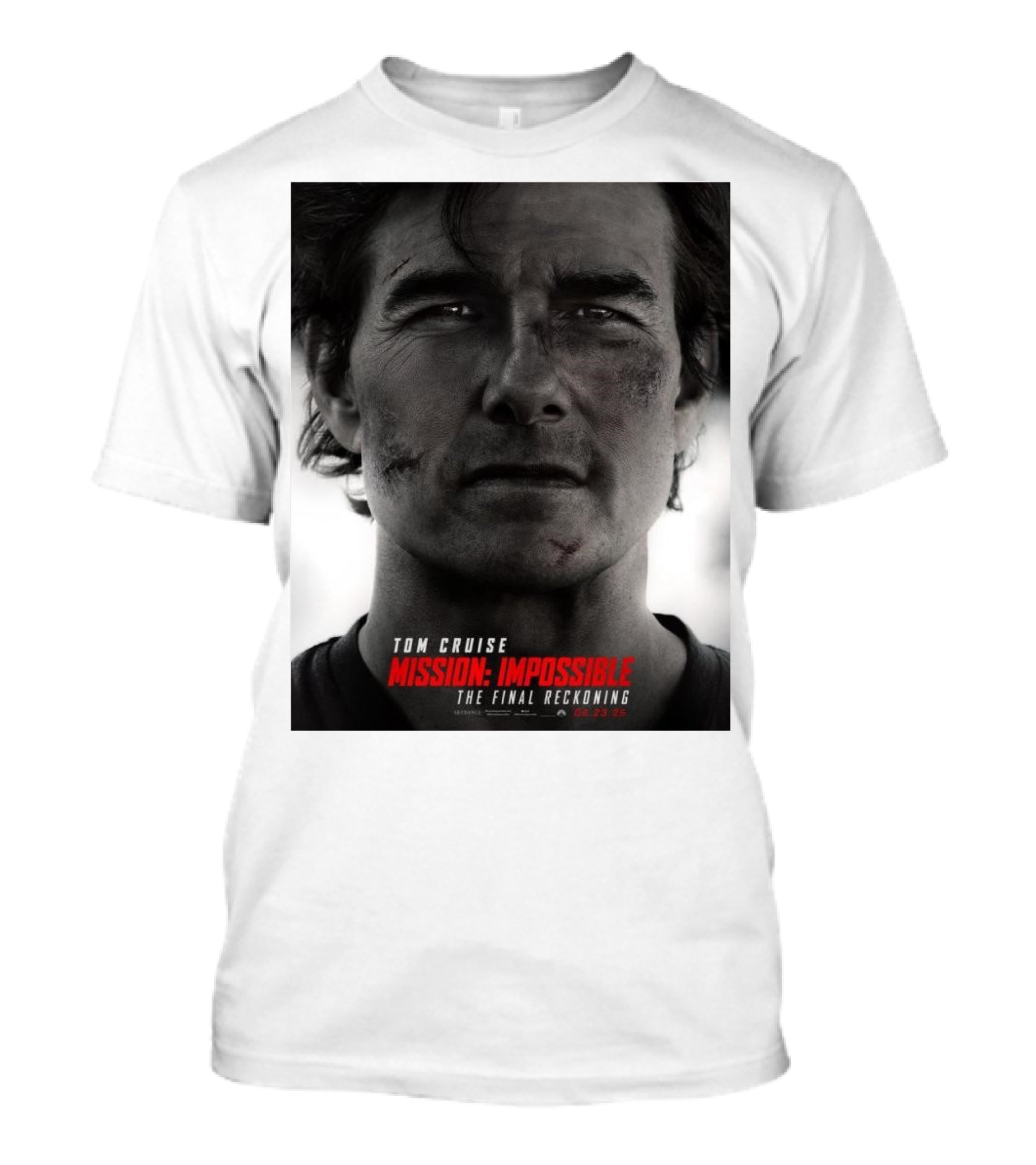 Tom Cruise Mission Impossible The Final Reckoning 05.23.25 Intense Close-Up T-Shirt
