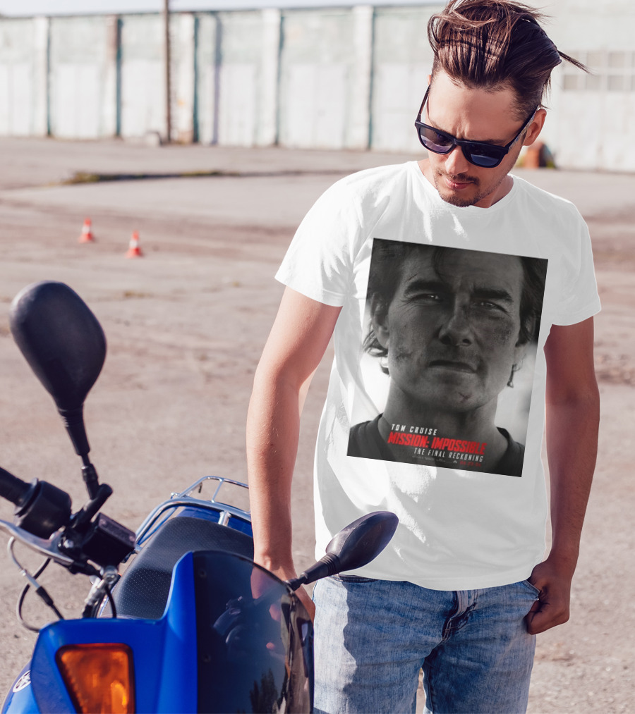 Tom Cruise Mission Impossible The Final Reckoning 05.23.25 Intense Close-Up T-Shirt
