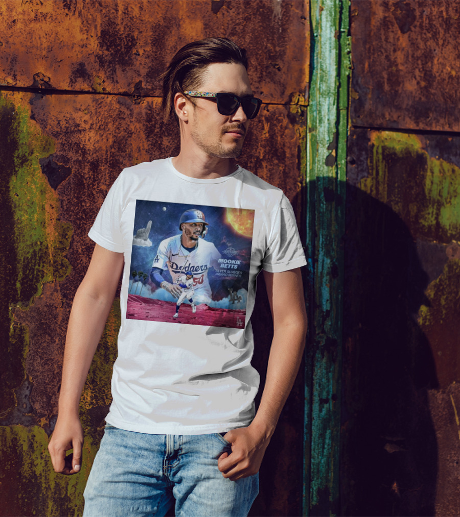 Mookie Betts Dodgers MLB Silver Slugger Winner Los Angeles T-Shirt