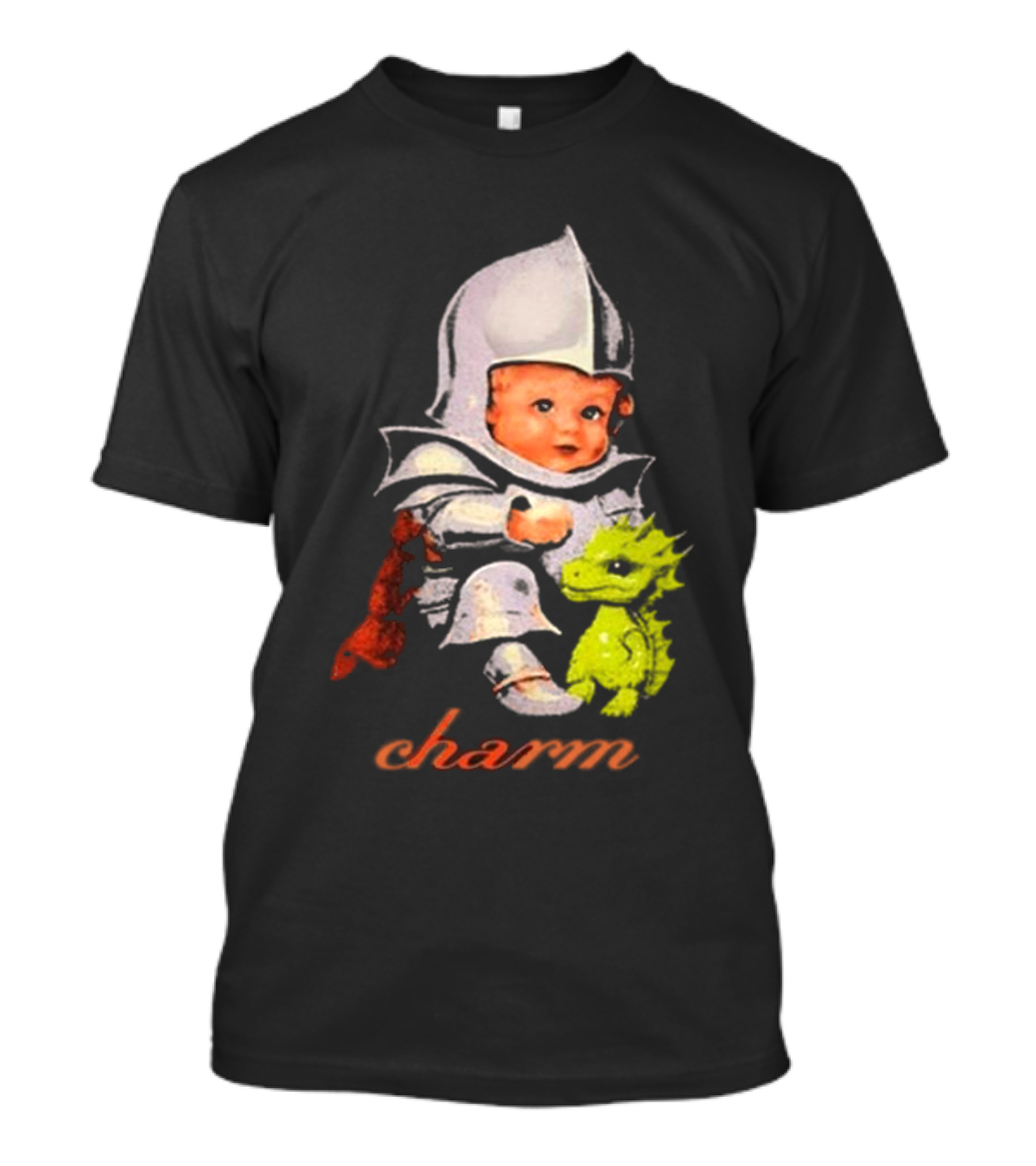 Clairo Charm Dragon Baby Knight T-Shirt