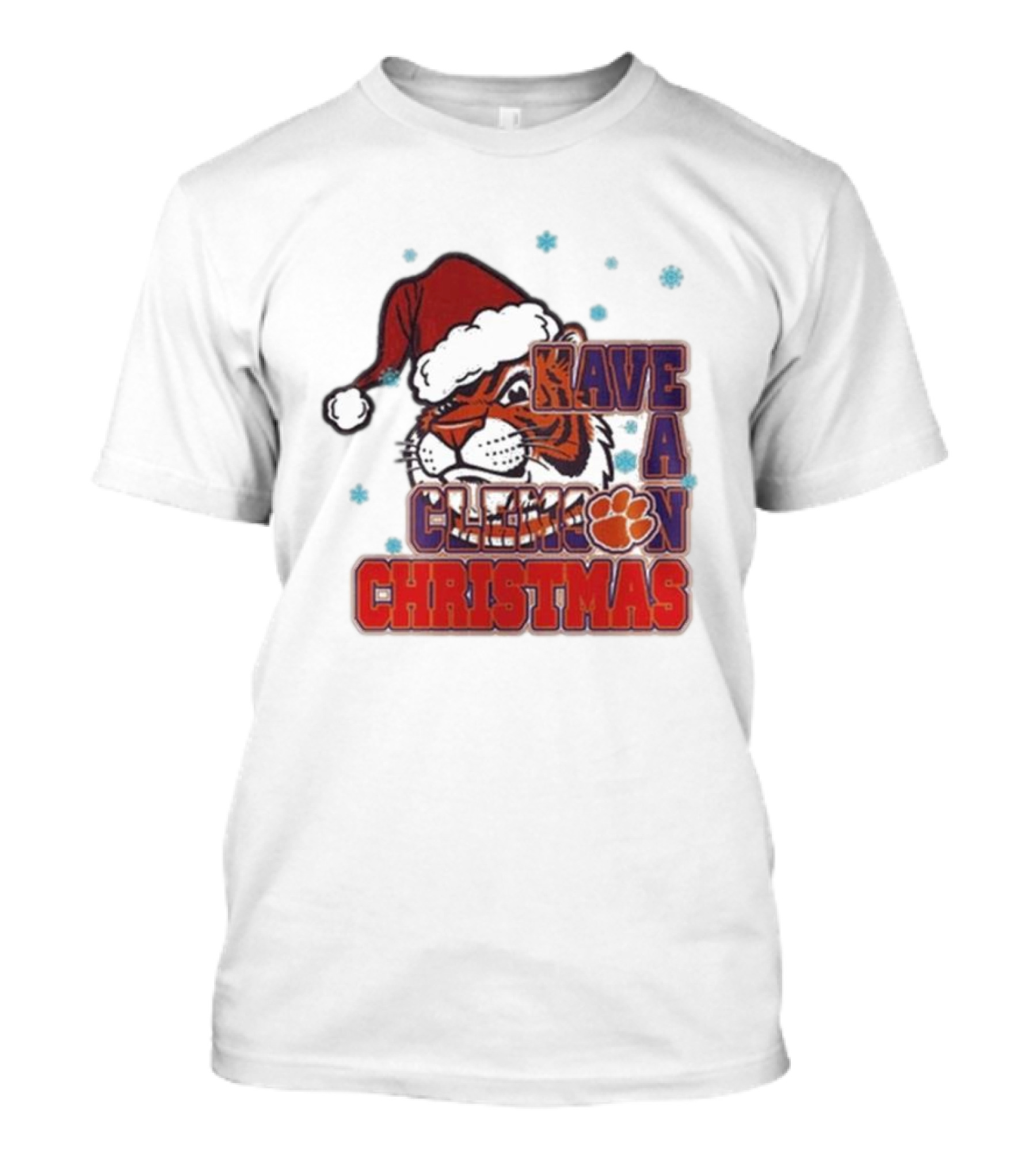 Clemson Tigers Christmas 2024 Have A Clemson Christmas T-Shirt