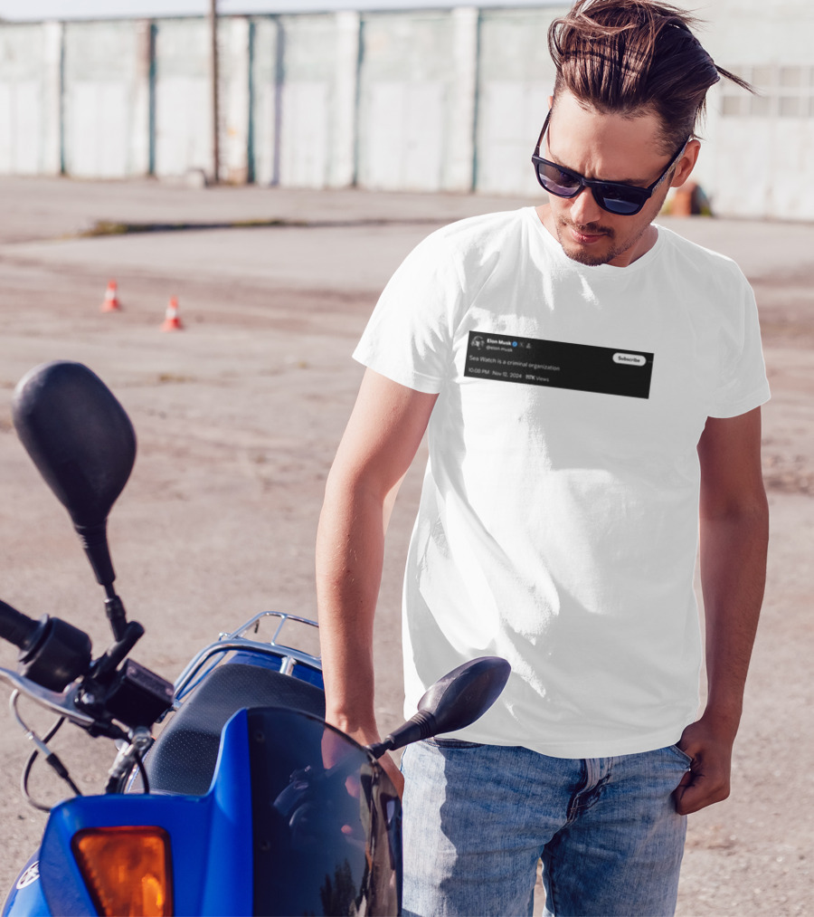 Elon Musk Tweet Sea Watch Is A Criminal Organization 2004 Viral T-Shirt