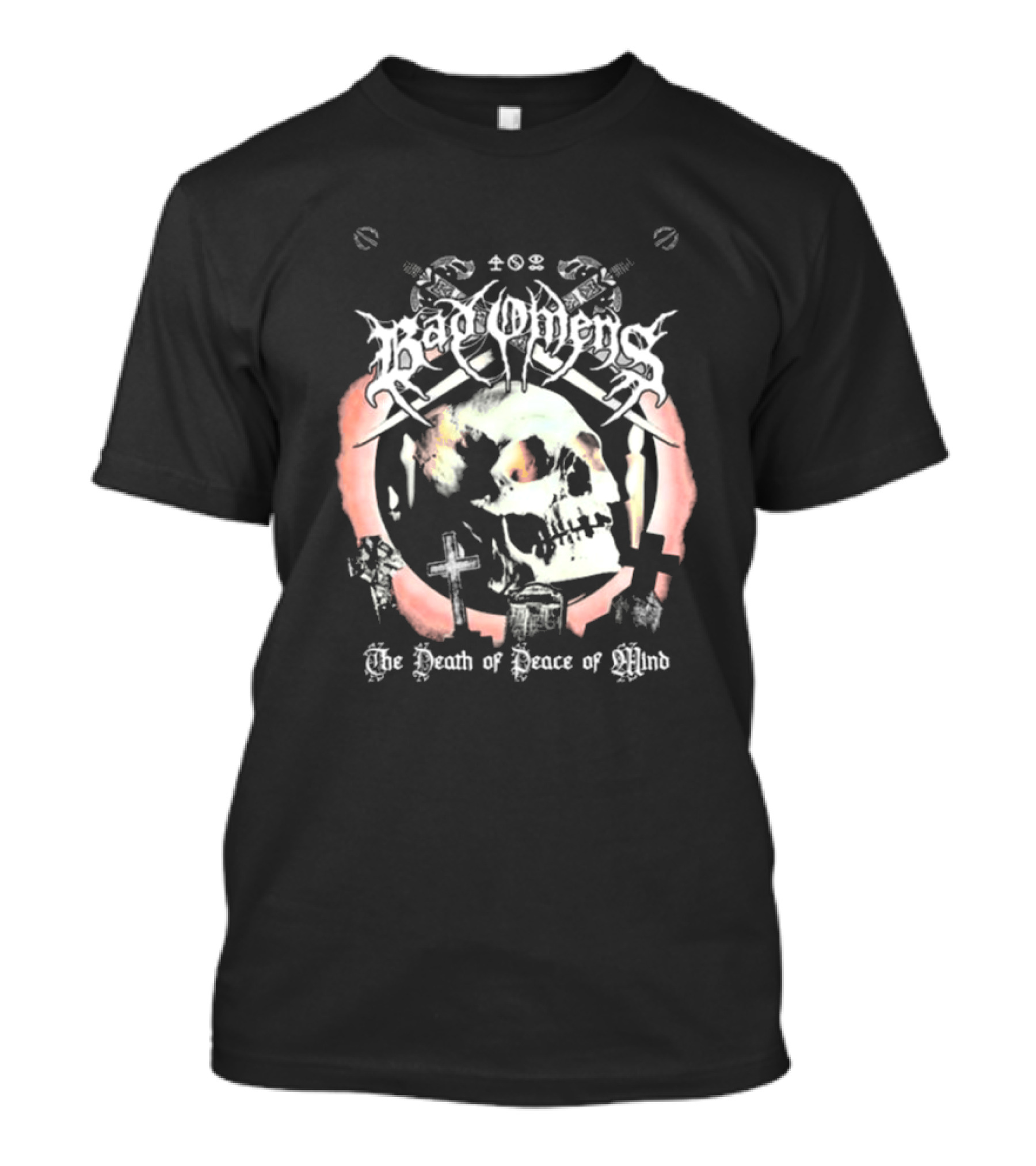 Bad Omens 2024 Skull Grave The Death Of Peace Of Mind T-Shirt