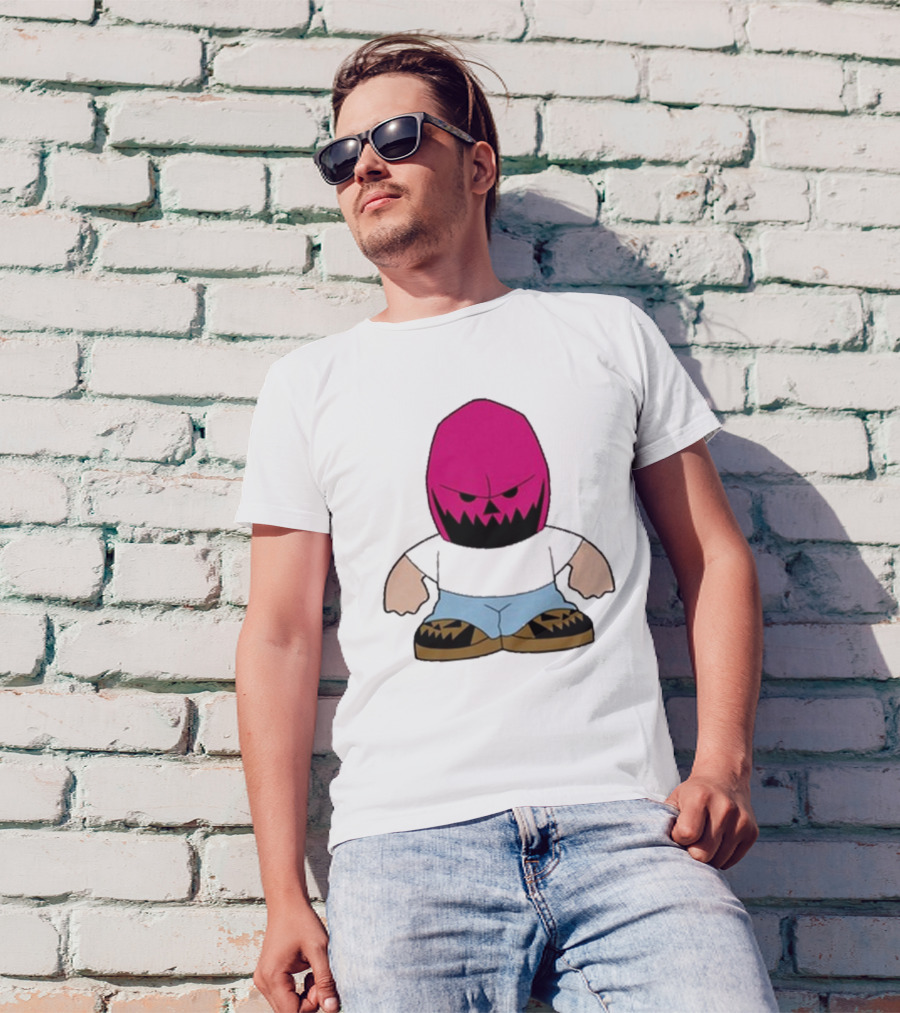 Abbitt 730 Dude Babbitt Revived Pink Mask Character T-Shirt
