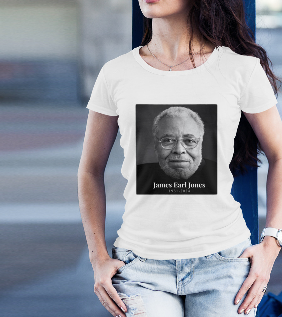 James Earl Jones 1931-2024 Memorial Image T-Shirt