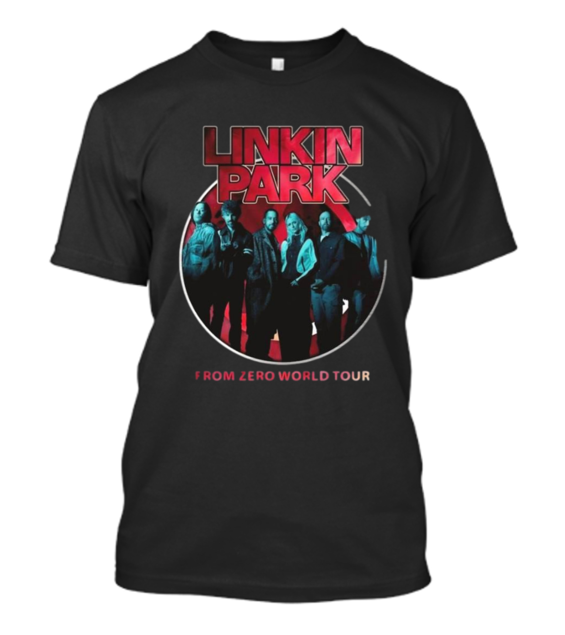 Linkin Park From Zero World Tour 2025 Band Members T-Shirt