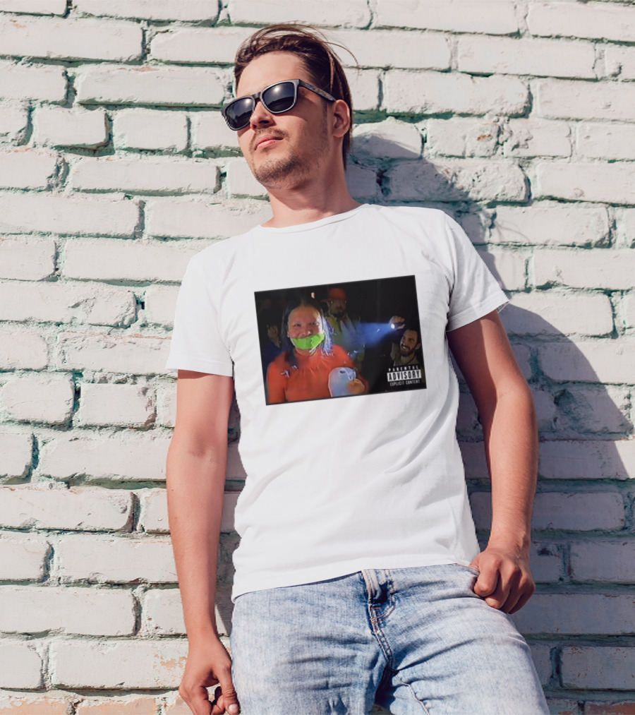 Trishabriellee Fishtank Parental Advisory Explicit Content T-Shirt