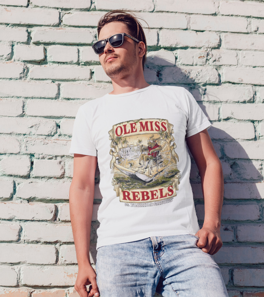 OLE MISS REBELS VS. FLORIDA GATORS GAME DAY T-Shirt