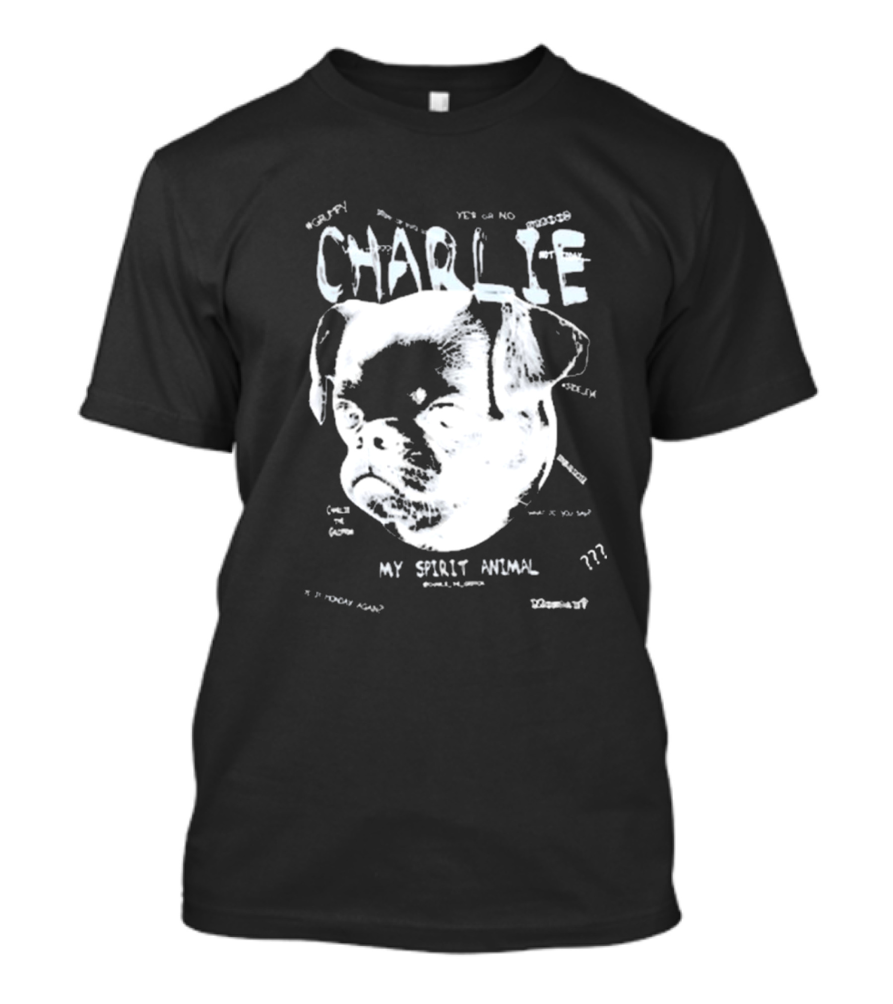 Charlie The Griffon Yes Or No My Spirit Animal T-Shirt