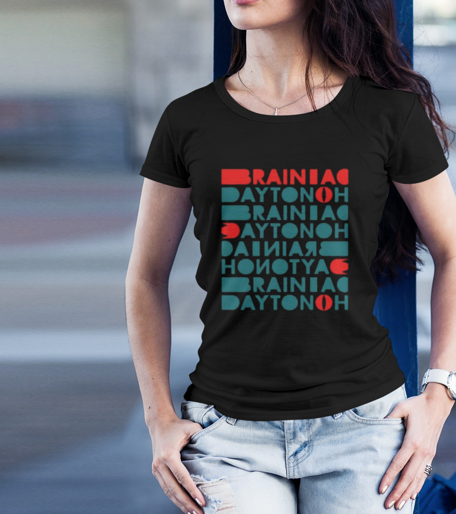 Brainiac Daytonoh Repeated Pattern Featuring Justin Pierre T-Shirt