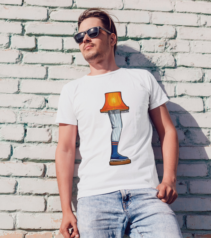 LGM Leg Lamp New York Mets MLB Baseball T-Shirt