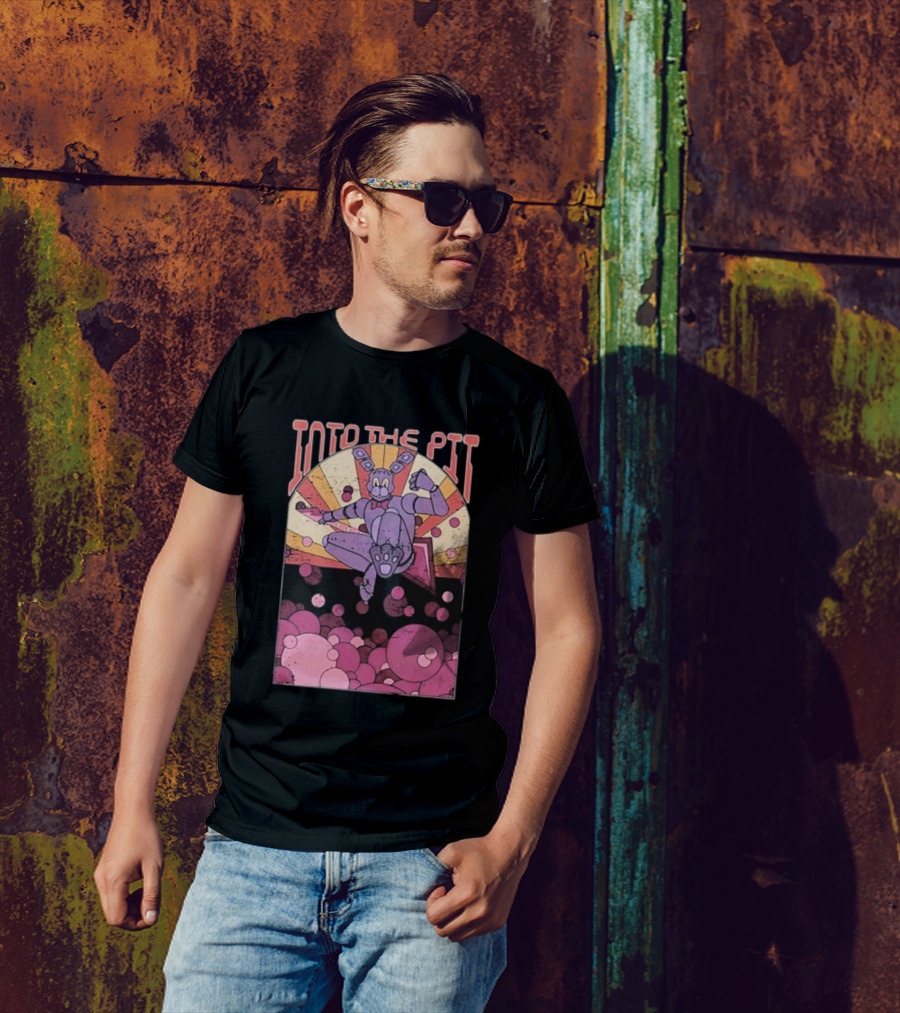 Into The Pit Five Nights At Freddy's Ball Pit Bonnie T-Shirt