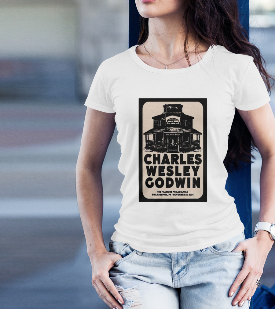 Charles Wesley Godwin Live At The Fillmore Philadelphia Nov 22 T-Shirt