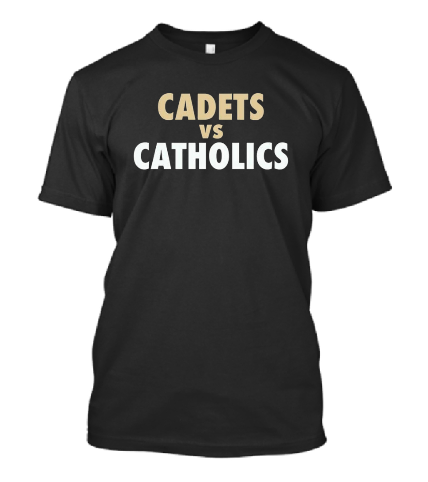 New Orleans Saints Cadets Vs. Catholics T-Shirt