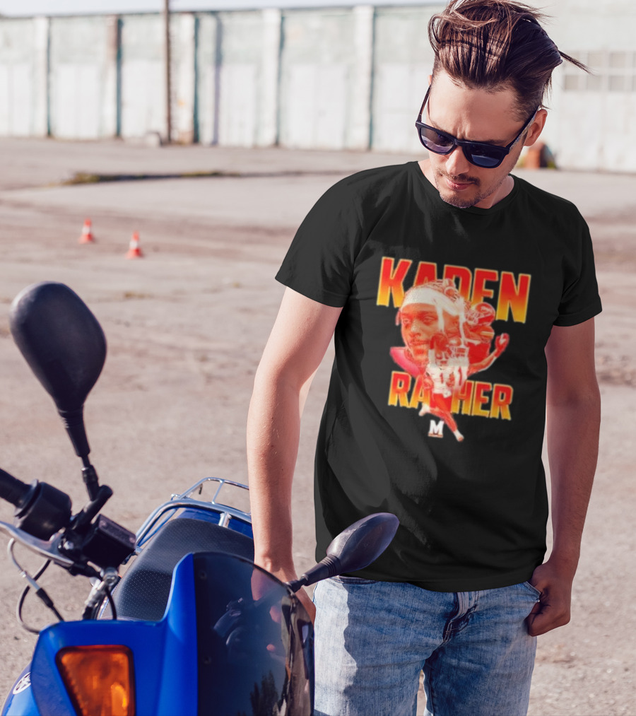 Kaden Prather Maryland Terrapins Football Player Collage T-Shirt