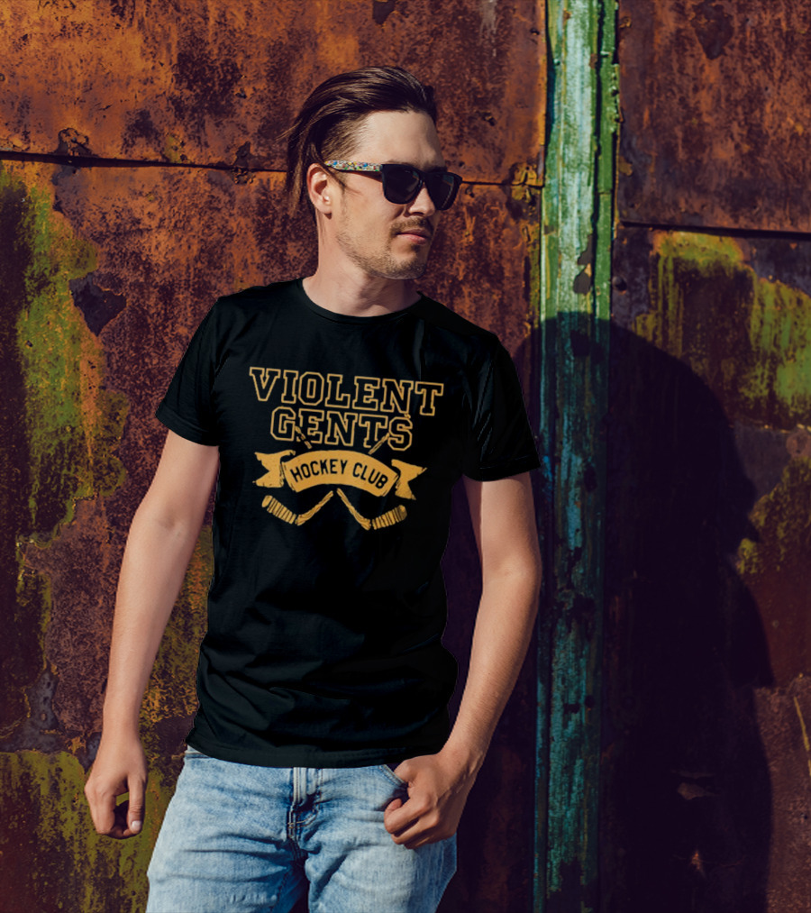 Violent Gents Hockey Club Bringin It Down T-Shirt