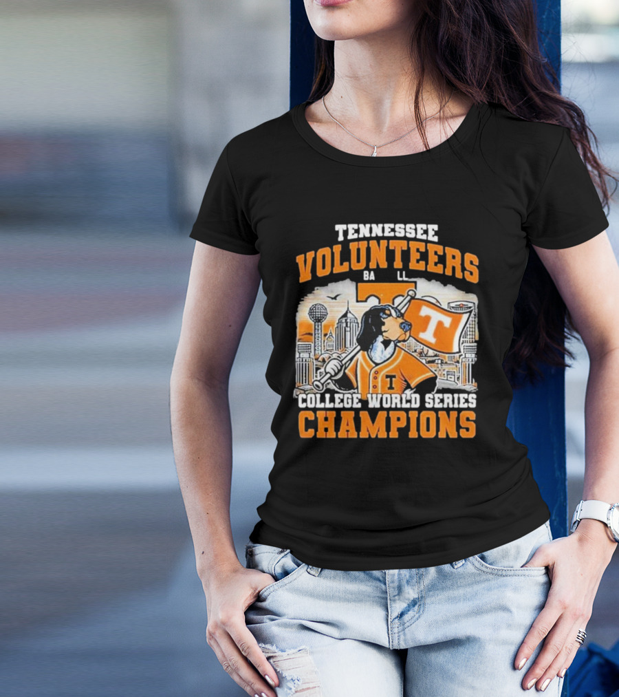 Tennessee Volunteers Baseball College World Series Champions T-Shirt