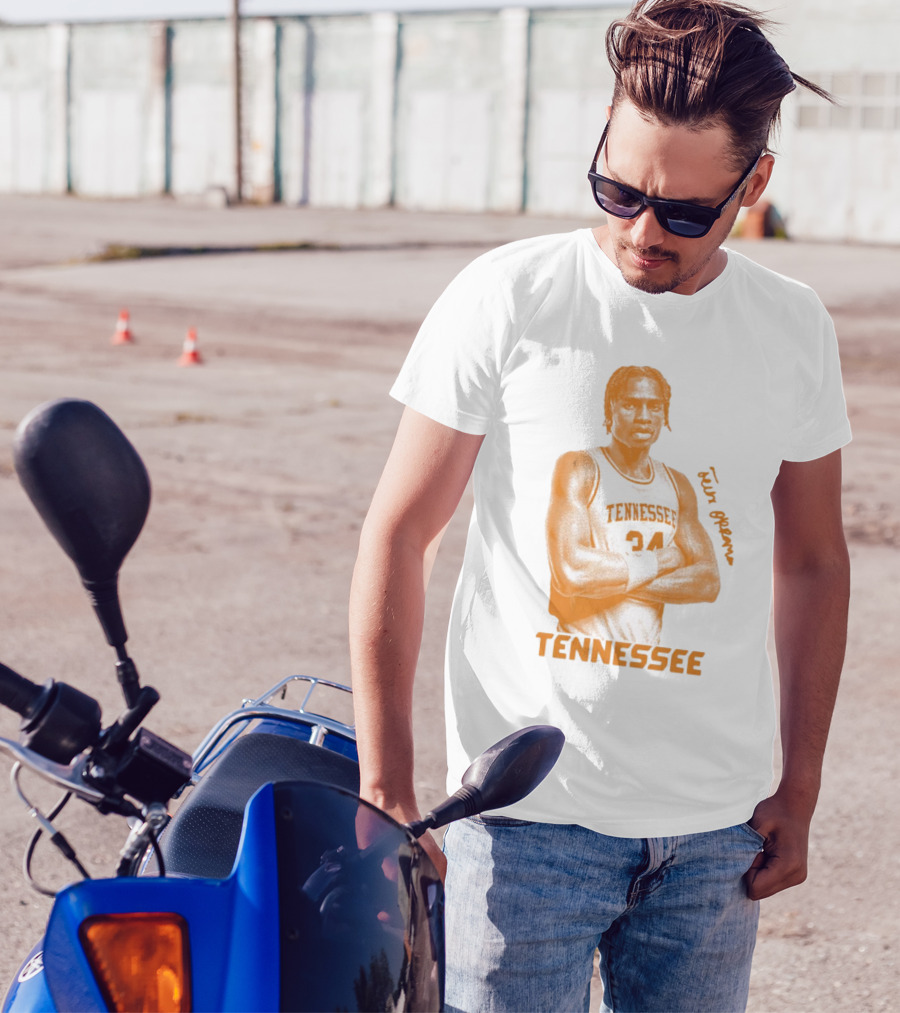 Felix Okpara Tennessee Basketball 34 Signature T-Shirt