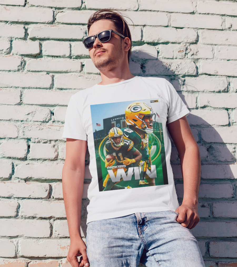 Packers Win Lambeau Field Victory FOX NFL Green Bay Vs 49ers T-Shirt